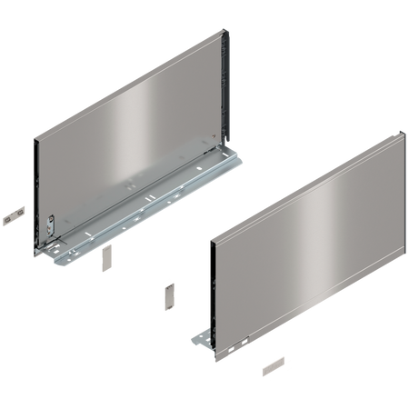 Bok szuflady LEGRABOX, wysokość F (241 mm), dł.=450 mm, lewy/prawy, do LEGRABOX pure
