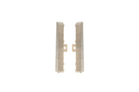 Zaślepki para do listwy przypodłogowej Hi Line 23,4x75mm 1kpl=2szt(L+P) Cezar Belweder Matowe