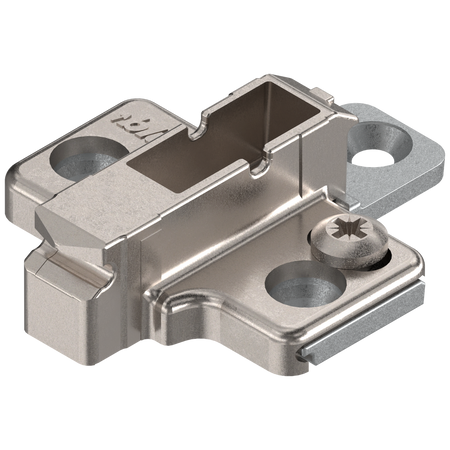 CLIP prowadnik, krzyżakowy, 6 mm, Cynk, na wkręty EURO