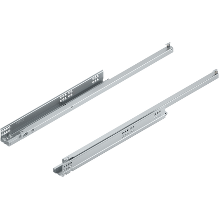 TANDEM TIP-ON Częściowy wysuw, Prowadnica, 30 kg, dł.=650 mm, do Grubość płyty 17-19 mm, wymaga sprzęgła, lewa/prawa