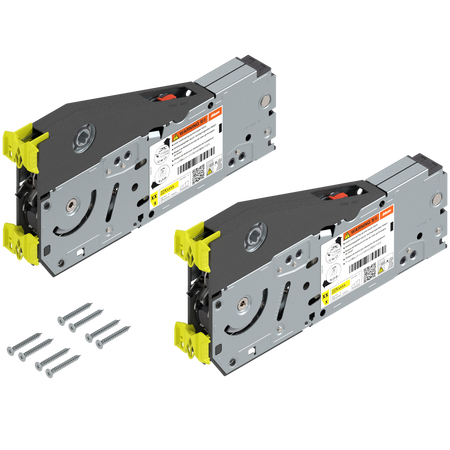 AVENTOS HL top do frontów nad korpusem, siłownik (zestaw), wys. korpusu=390-580 mm, na wkręty, odpowiedni do SERVO-DRIVE
