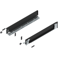 Bok LEGRABOX (za korpusem), wysokość M (90.5 mm), dł.=550 mm, lewy/prawy, do LEGRABOX pure