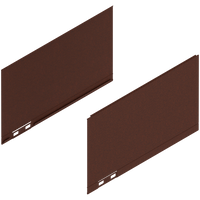 LEGRABOX Element dekoracyjny, wysokość C (177 mm), dł.=300 mm, prawy+lewy