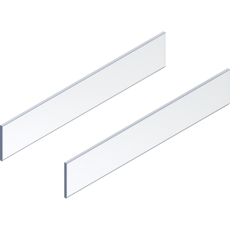 MERIVOBOX element dekoracyjny - bok, wysokość E (95 mm), dł.=600 mm, Szkło, 2 szt. w kpl.