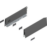Bok MERIVOBOX, wysokość M (91 mm), dł.=300 mm, lewy/prawy