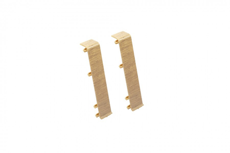 Łącznik listwy do listwy przypodłogowej Hi Line 23,4x75mm 1kpl=2szt Cezar Dąb Pinia Jasna Matowe