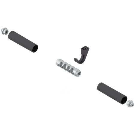 AVENTOS HL top do frontów nad korpusem, łącznik do stabilizacji poprzecznej, okrągła, długość: 80 mm