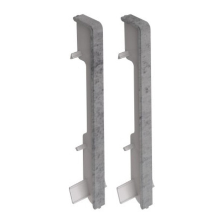 Łącznik listwy do listwy przypodłogowej MASTERLINE 13x80mm 1kpl=2szt Cezar Greystone Matowe