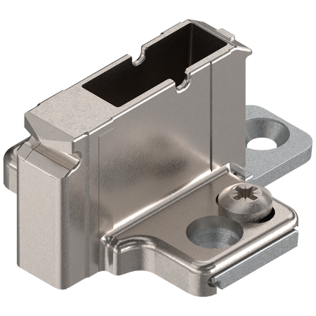 CLIP prowadnik, krzyżakowy, 18 mm, Cynk, na wkręty EURO