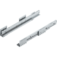 Prowadnica MERIVOBOX, 70 kg, dł. NL=450 mm, Specjalna pozycja haków, prawy+lewy