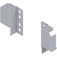 TANDEMBOX plus/antaro uchwyt relingu (tylny), uniwersalnie mocowany, regulowany reling, na wkręty, prawy+lewy