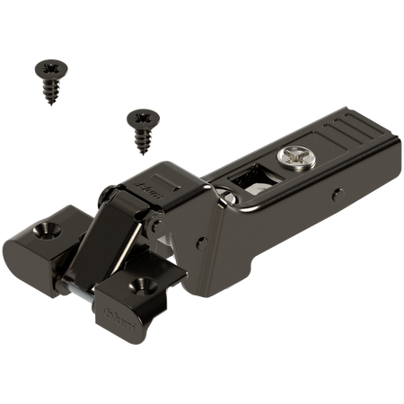 CLIP top zawias do ram alumin. 95°，Drzwi bliźniacze, puszka: na wkręty, (zawias zamknięty)