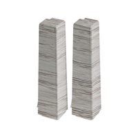 Narożnik zewn. do listwy przypodłogowej MASTERLINE 13x80mm 1kpl=2szt Cezar Atlantyk Matowe