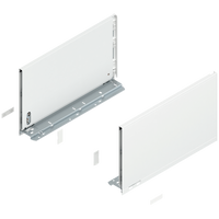 Bok szuflady LEGRABOX, wysokość F (241 mm), dł.=400 mm, lewy/prawy, do LEGRABOX pure