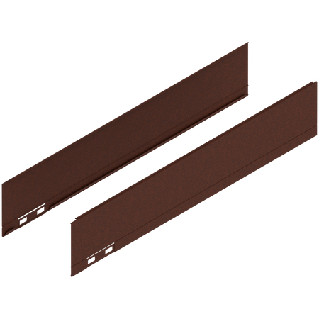 LEGRABOX Element dekoracyjny, wysokość M (90.5 mm), dł.=450 mm, prawy+lewy