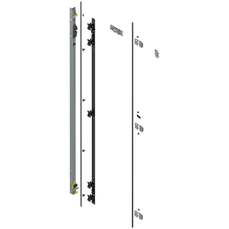 REVEGO duo, Listwa synchronizacyjna zawiasów Zestaw, do Wysokość kieszeni 2857–2999 mm, l.