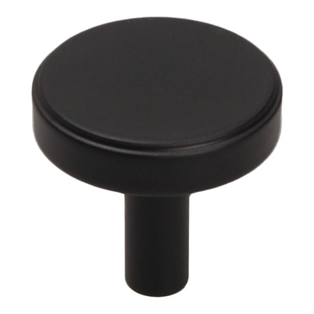 Gałka GU18, czarny super mat, GAMET