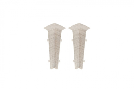 Narożnik wewn. do listwy przypodłogowej Hi Line 23,4x75mm 1kpl=2szt Cezar Sosna Sieviernaja Matowe