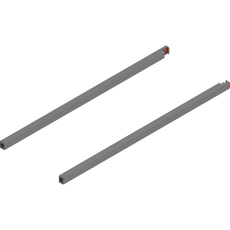 Reling podłużny MERIVOBOX , dł.=550 mm, lewy/prawy