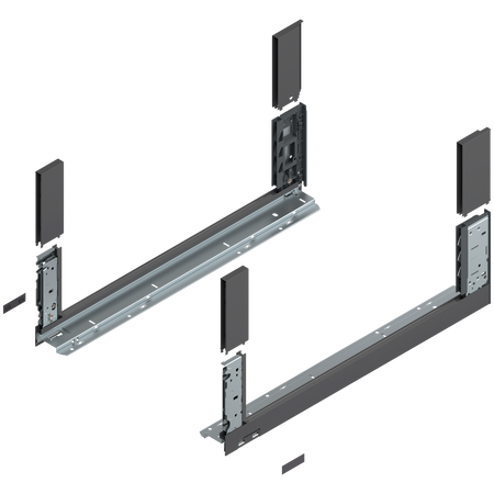 Bok szuflady LEGRABOX, wysokość C (177 mm), dł.=600 mm, lewy/prawy, do LEGRABOX free