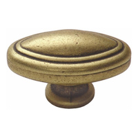 Gałka GG42, patyna na mosiądzu, GAMET