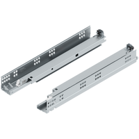 TANDEM TIP-ON Pełny wysuw, Prowadnica, 30 kg, dł.=400 mm, do Grubość płyty 17-19 mm, wymaga sprzęgła, lewa/prawa