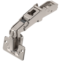 CLIP top zawias z szerokim kątem otw. 170°,Drzwi nakładane, puszka: na wkręty