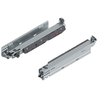 MOVENTO Zint. BLUMOTION / odpowiedni do TOB / odpowiedni do SERVO-DRIVE, pełny wysuw, prowadnica, 40 kg, dł.=350 mm, wymaga sprzęgła, lewa/prawa