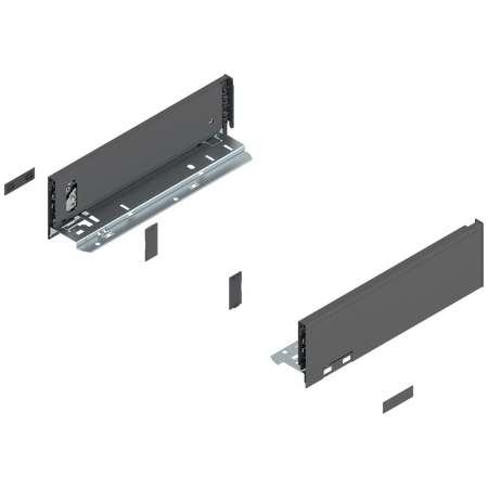 Bok LEGRABOX, wysokość M (90.5 mm), dł.=300 mm, lewy/prawy, do LEGRABOX pure