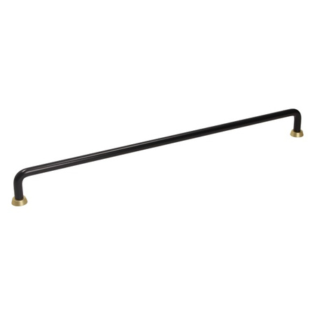 Uchwyt US18, czarny matowy, złoty szczotkowany, 320mm, GAMET