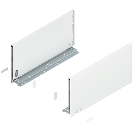 Bok szuflady LEGRABOX, wysokość F (241 mm), dł.=450 mm, lewy/prawy, do LEGRABOX pure
