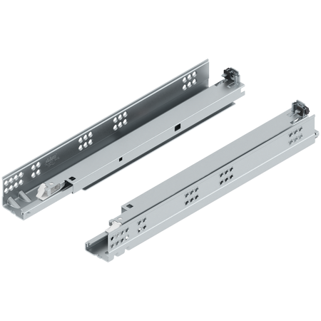 TANDEM TIP-ON Pełny wysuw, Prowadnica, 30 kg, dł.=400 mm, do Grubość płyty 17-19 mm, wymaga sprzęgła, lewa/prawa