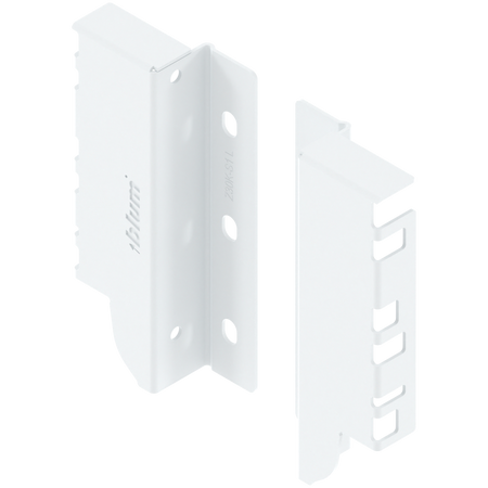 Uchwyt drewnianej ścianki tylnej TANDEMBOX, wys. K (128,5 mm), prawy+lewy