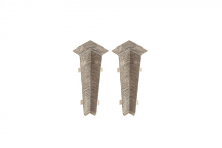 Narożnik wewn. do listwy przypodłogowej Hi Line 23,4x75mm 1kpl=2szt Cezar Dąb Celtycki 2594 Matowe