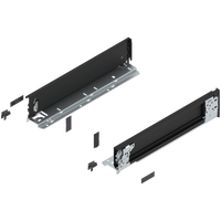 Bok LEGRABOX (za korpusem), wysokość M (90.5 mm), dł.=400 mm, lewy/prawy, do LEGRABOX pure