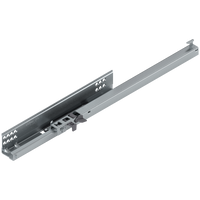 TANDEM Zintegrowany BLUMOTION Częściowy wysuw, Prowadnica, 30 kg, dł.=460 mm, do Grubość płyty 11-16 mm, z bolcem mocującym, lewa