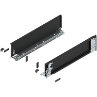 Bok szuflady LEGRABOX (za korpusem), wysokość K (128.5 mm), dł.=500 mm, lewy/prawy, do LEGRABOX pure