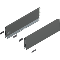 Bok MERIVOBOX, wysokość K (129 mm), dł.=450 mm, lewy/prawy