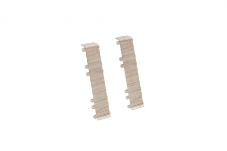 Łącznik listwy do listwy przypodłogowej Hi Line 23,4x75mm 1kpl=2szt Cezar Dąb Alcanta Matowe