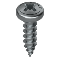 wkręty do płyty wiórowej, łeb półokrągły,  4,0mm, Długość całkowita (z łbem): 15 mm