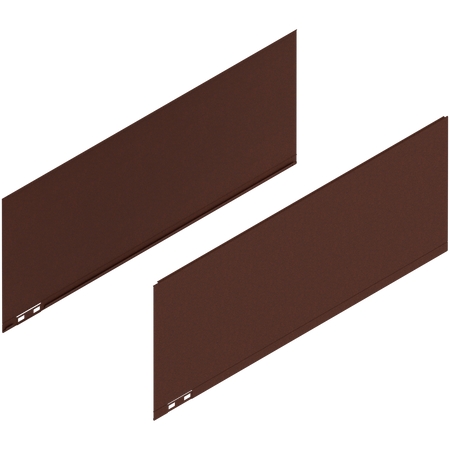 LEGRABOX Element dekoracyjny, wysokość F (241 mm), dł.=600 mm, prawy+lewy