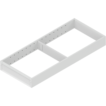 AMBIA-LINE  ramki do szuflady standardowej, do LEGRABOX/MERIVOBOX, stal, dł.=500 mm, szerokość=200 mm
