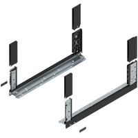 Bok szuflady LEGRABOX, wysokość C (177 mm), dł.=550 mm, lewy/prawy, do LEGRABOX free