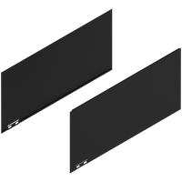 LEGRABOX Element dekoracyjny, wysokość F (241 mm), dł.=500 mm, prawy+lewy