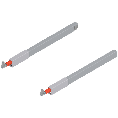 Reling podłużny TANDEMBOX  (górny), do szuflady z wysokim frontem, dł.=350 mm, lewy/prawy, do TANDEMBOX antaro