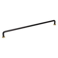 Uchwyt US18, czarny matowy, złoty szczotkowany, 320mm, GAMET