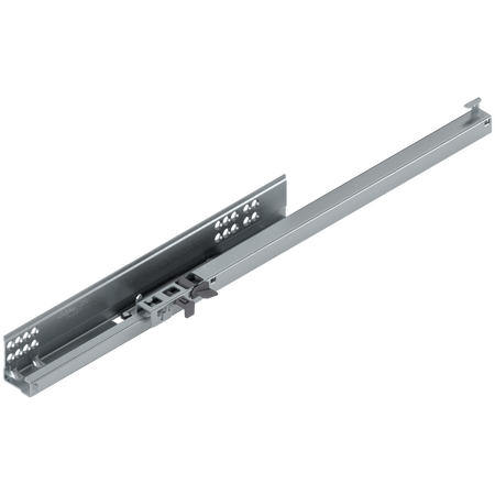TANDEM Zintegrowany BLUMOTION Częściowy wysuw, Prowadnica, 30 kg, dł.=510 mm, do Grubość płyty 11-16 mm, z bolcem mocującym, lewa