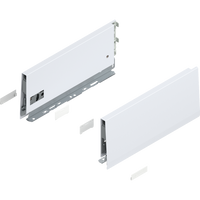 Bok MERIVOBOX, wysokość K (129 mm), dł.=300 mm, lewy/prawy