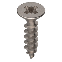 wkręty do płyty wiórowej, łeb wpuszczany,  3,5 mm, Długość całkowita (z łbem): 15 mm