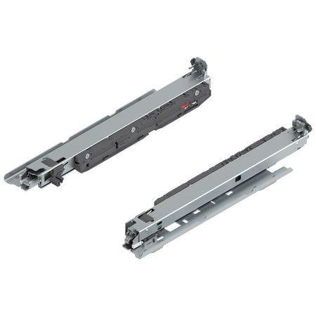 MOVENTO Zint. BLUMOTION / odpowiedni do TOB / odpowiedni do SERVO-DRIVE, pełny wysuw, prowadnica, 40 kg, dł.=350 mm, wymaga sprzęgła, montaż do dna, lewa/prawa